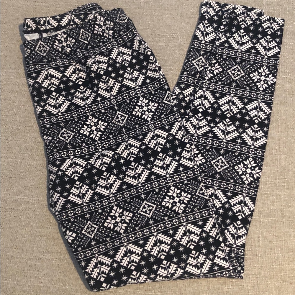 Agnes & Dora Legging Black/White Large